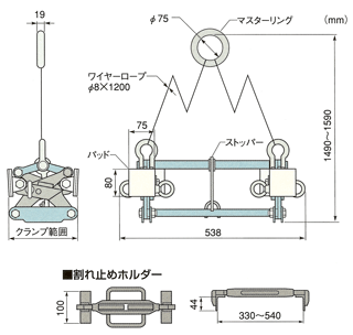 BUC240寸法図