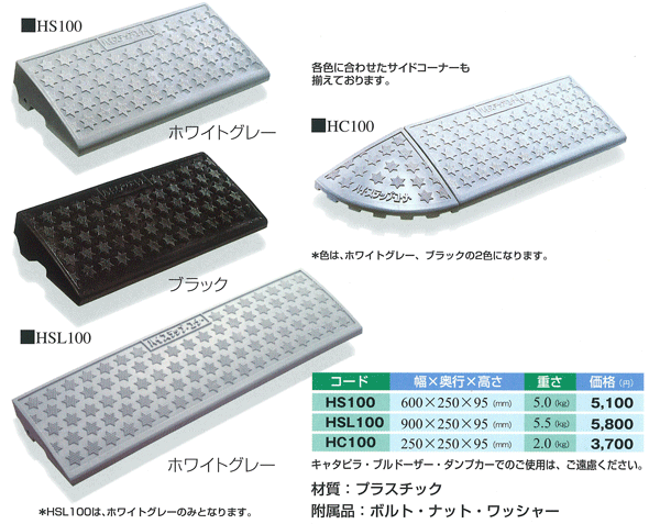 ハイ・ステップ・コーナー100㎜段差用