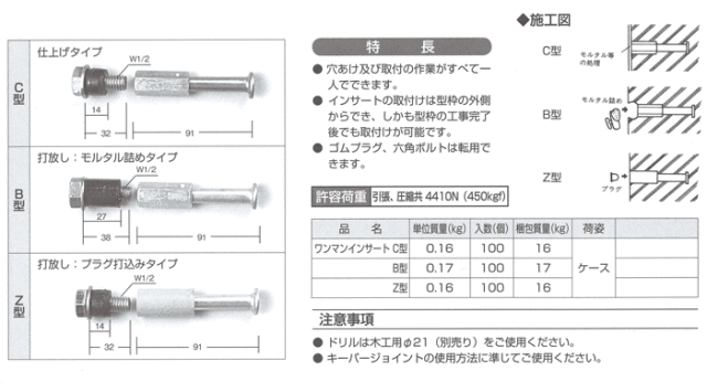 ワンマンインサート