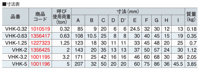 Vフック