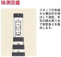 アルミスタッフ特長