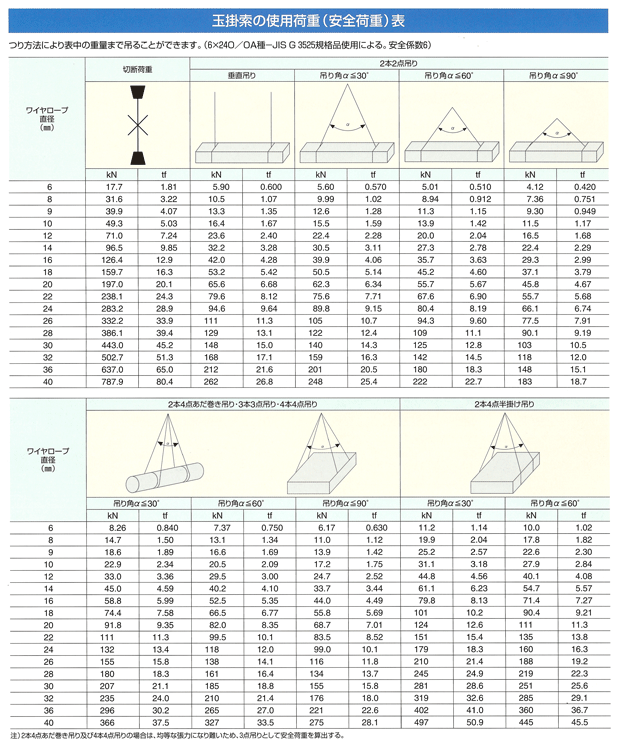 海外輸入】 両端圧縮止め 片端シンブル付き メッキワイヤー6×37G O 径40ｍｍ 長さ3m